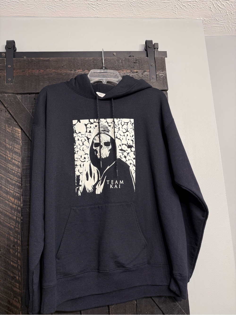 Team Kai Black Graphic Hoodie